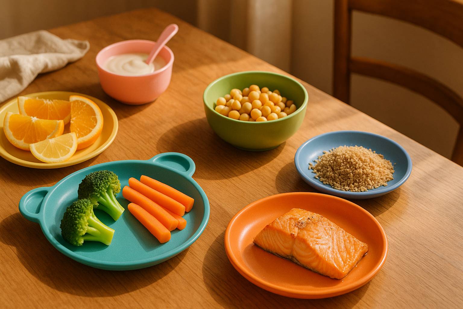 Alimentos para fortalecer el sistema inmunitario infantil