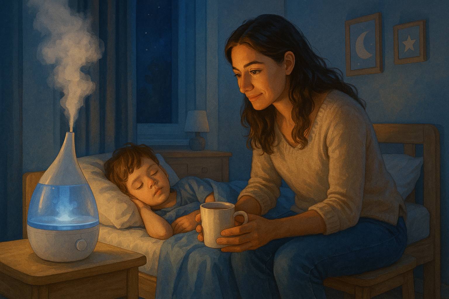 Cómo manejar la tos nocturna en niños pequeños: causas y remedios naturales