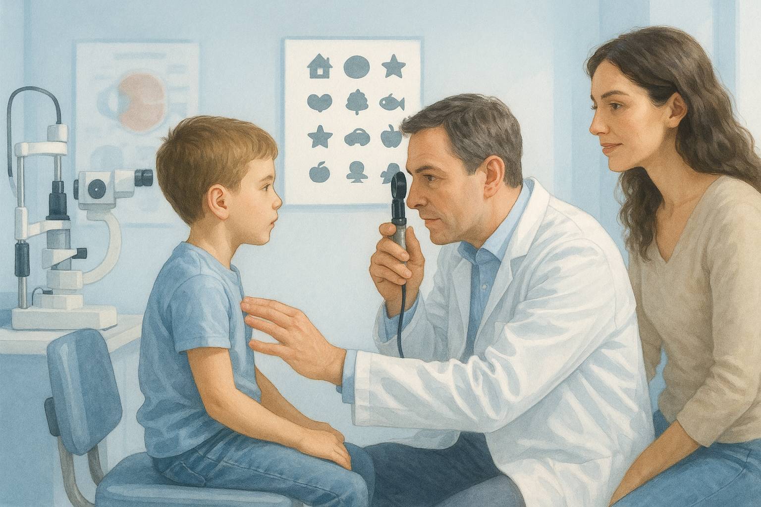 Cuándo llevar a un niño al oftalmólogo por primera vez
