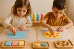 Actividades con pintura sin ensuciar demasiado: ideas reutilizables y sellos caseros