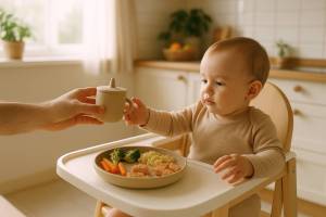 Cómo cambia la alimentación del bebé al cumplir un año