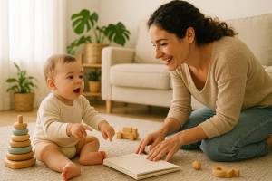 Señales del desarrollo del lenguaje en bebés de 12 meses